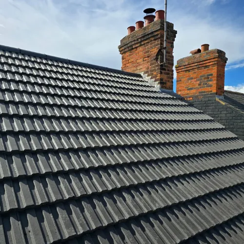 Roofing project by D-Line Roofing