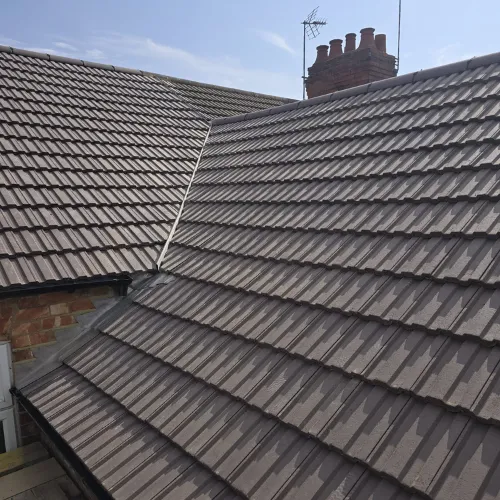 Roofing project by D-Line Roofing