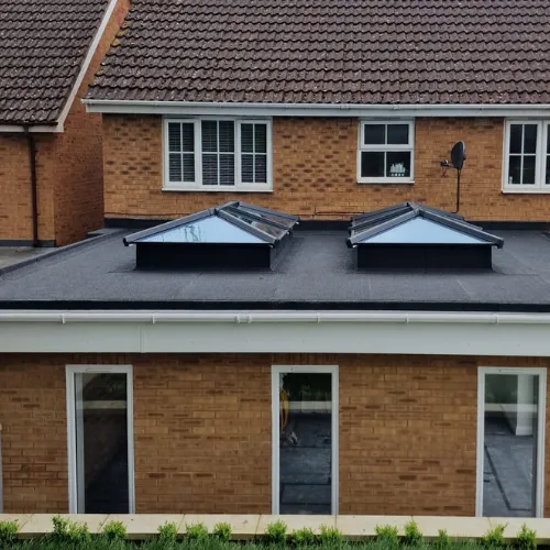 Roofing project by D-Line Roofing