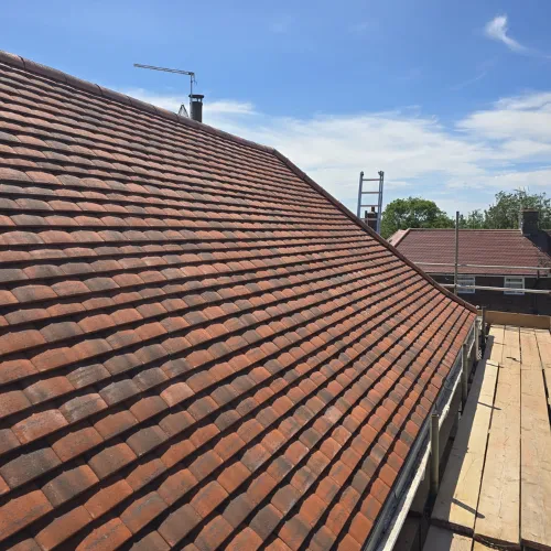 Roofing project by D-Line Roofing